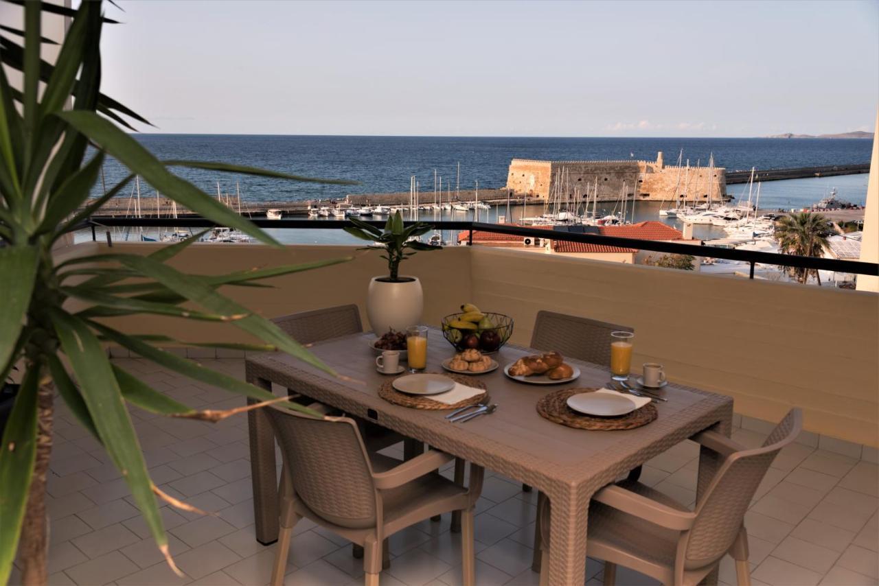 Koules Sea View City Apartment Heraklion Exteriör bild