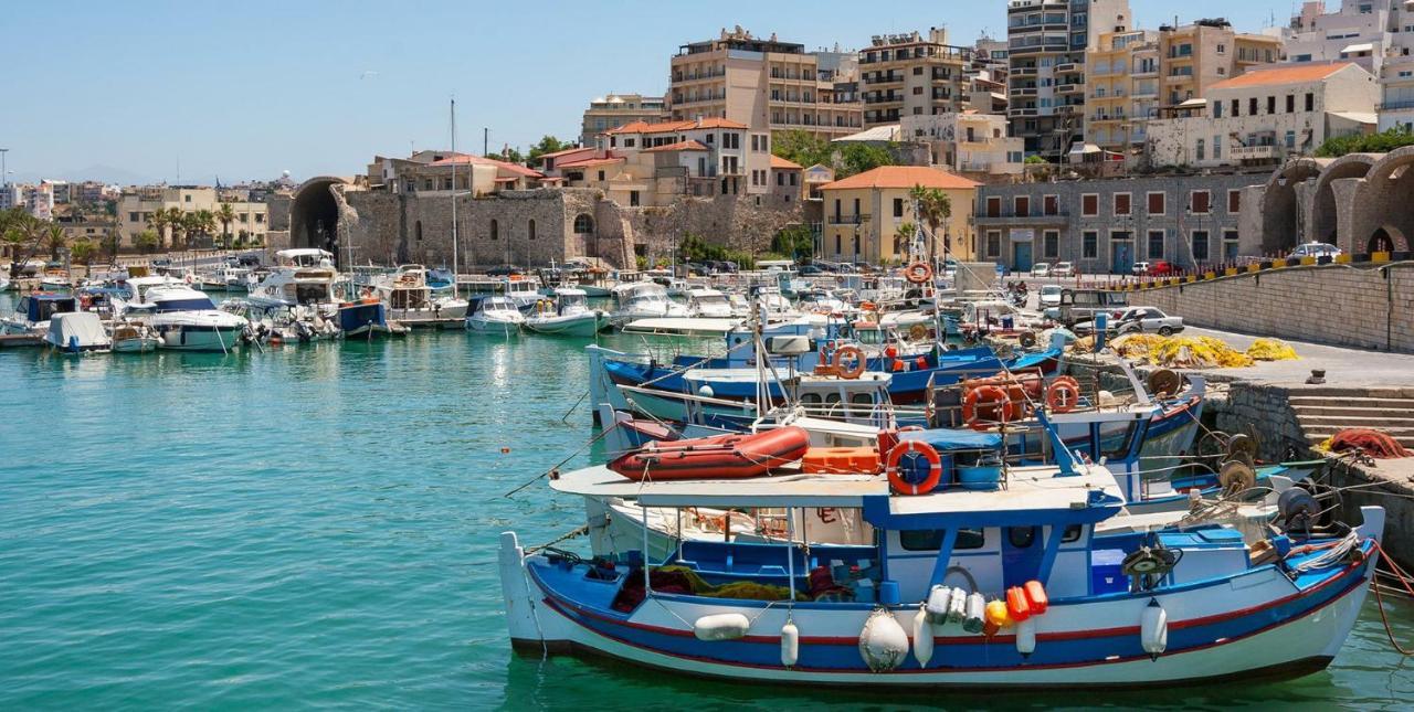 Koules Sea View City Apartment Heraklion Exteriör bild