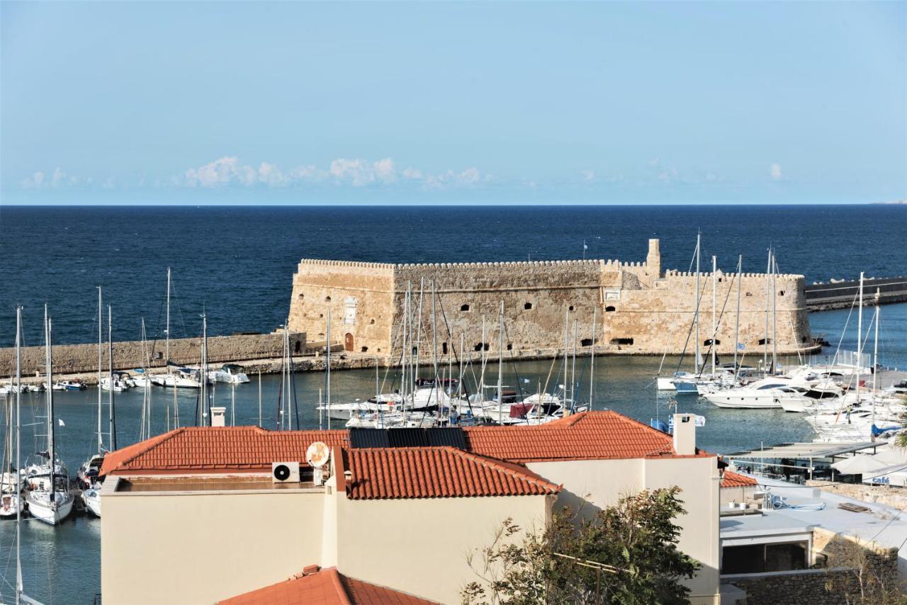 Koules Sea View City Apartment Heraklion Exteriör bild